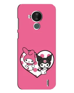 Чохол для Nokia C30 з картинкою «Kuromi та My Melody» Чохол для Nokia C30 з картинкою «Kuromi та My Melody»