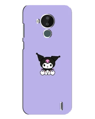 Чехол для Nokia C30 с картинкой «Kuromi — фиолетовый минимализм» Чехол для Nokia C30 с картинкой «Kuromi — фиолетовый минимализм»