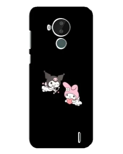 Чехол для Nokia C30 с картинкой «My Melody и Kuromi» Чехол для Nokia C30 с картинкой «My Melody и Kuromi»
