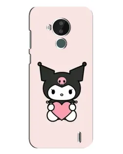 Чохол для Nokia C30 з картинкою «Kuromi та серце» Чохол для Nokia C30 з картинкою «Kuromi та серце»