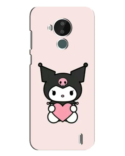 Чехол для Nokia C30 с картинкой «Kuromi и сердце» Чехол для Nokia C30 с картинкой «Kuromi и сердце»