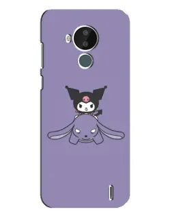 Чохол для Nokia C30 з картинкою «Kuromi на ліловому фоні» Чохол для Nokia C30 з картинкою «Kuromi на ліловому фоні»