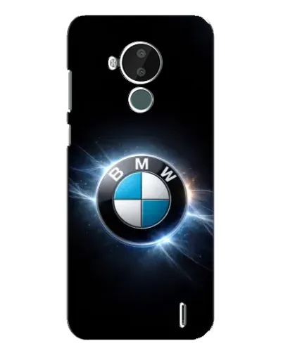 Чехол для Nokia C30 с картинкой «BMW — неоновое сияние» Чехол для Nokia C30 с картинкой «BMW — неоновое сияние»