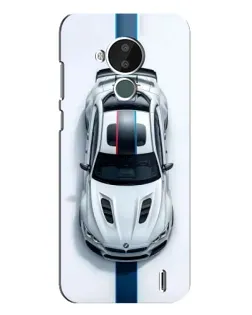 Чехол для Nokia C30 с картинкой «Вид сверху — BMW M» Чехол для Nokia C30 с картинкой «Вид сверху — BMW M»