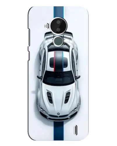 Чехол для Nokia C30 с картинкой «Вид сверху — BMW M» Чехол для Nokia C30 с картинкой «Вид сверху — BMW M»