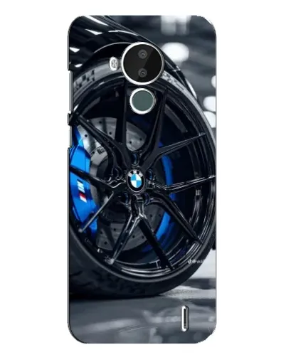 Чехол для Nokia C30 с картинкой «Колесо BMW вблизи» Чехол для Nokia C30 с картинкой «Колесо BMW вблизи»