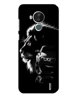 Чехол для Nokia C30 с картинкой «BMW и лев»
