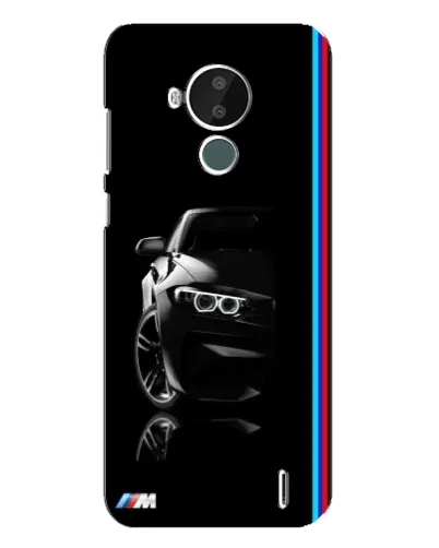 Чехол для Nokia C30 с картинкой «Силуэт BMW в темноте» Чехол для Nokia C30 с картинкой «Силуэт BMW в темноте»