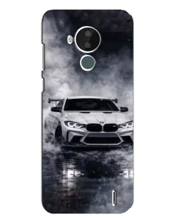 Чехол для Nokia C30 с картинкой «BMW сквозь туман»