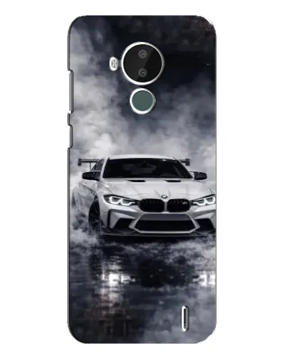 Чехол для Nokia C30 с картинкой «BMW сквозь туман» Чехол для Nokia C30 с картинкой «BMW сквозь туман»