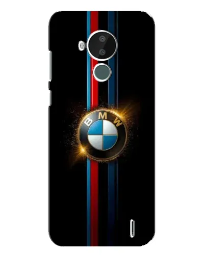 Чехол для Nokia C30 с картинкой «BMW M-Power неон» Чехол для Nokia C30 с картинкой «BMW M-Power неон»