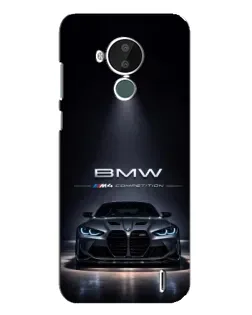 Чохол для Nokia C30 з картинкою «BMW крізь нічне місто»