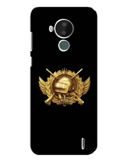 Чехол для Nokia C30 с картинкой «PUBG — оранжевый градиент» Чехол для Nokia C30 с картинкой «PUBG — оранжевый градиент»