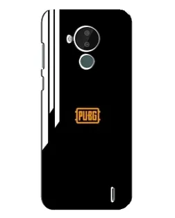 Чехол для Nokia C30 с картинкой «PUBG — вертикальные линии» Чехол для Nokia C30 с картинкой «PUBG — вертикальные линии»