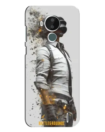 Чехол для Nokia C30 с картинкой «PUBG — боец в пыли» Чехол для Nokia C30 с картинкой «PUBG — боец в пыли»