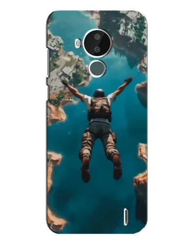 Чехол для Nokia C30 с картинкой «PUBG — свободное падение» Чехол для Nokia C30 с картинкой «PUBG — свободное падение»
