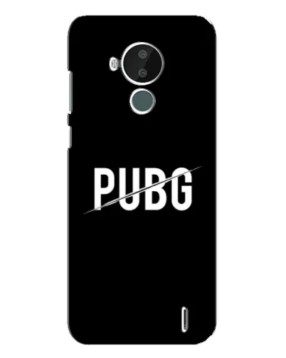 Чехол для Nokia C30 с картинкой «PUBG — белый логотип» Чехол для Nokia C30 с картинкой «PUBG — белый логотип»