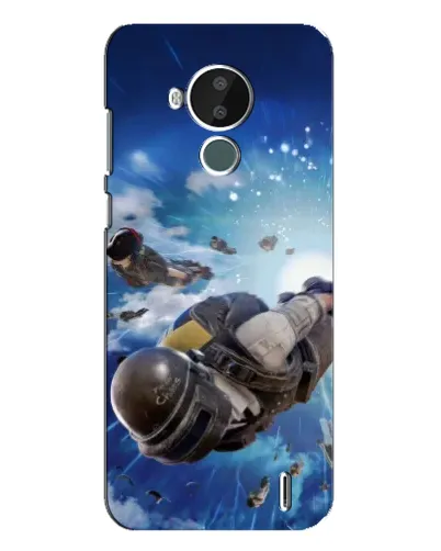 Чехол для Nokia C30 с картинкой «Десант PUBG — прыжок» Чехол для Nokia C30 с картинкой «Десант PUBG — прыжок»