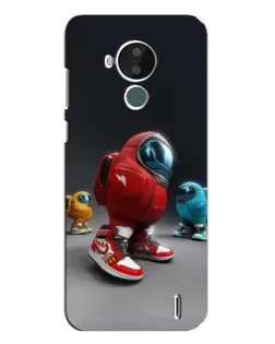 Чехол для Nokia C30 с картинкой «Among Us — 3D стиль» Чехол для Nokia C30 с картинкой «Among Us — 3D стиль»