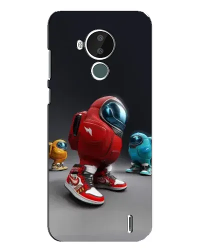 Чехол для Nokia C30 с картинкой «Among Us — 3D стиль» Чехол для Nokia C30 с картинкой «Among Us — 3D стиль»
