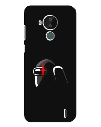 Чехол для Nokia C30 с картинкой «Among Us шлем» Чехол для Nokia C30 с картинкой «Among Us шлем»