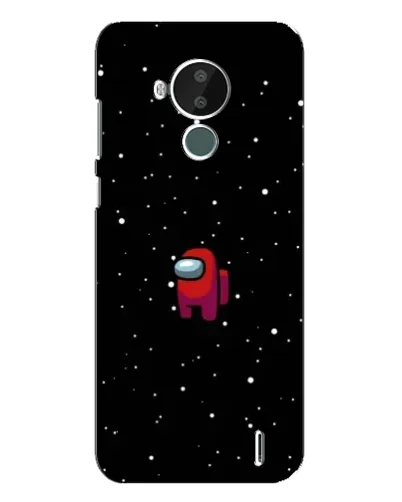 Чехол для Nokia C30 с картинкой «Красный Among Us» Чехол для Nokia C30 с картинкой «Красный Among Us»