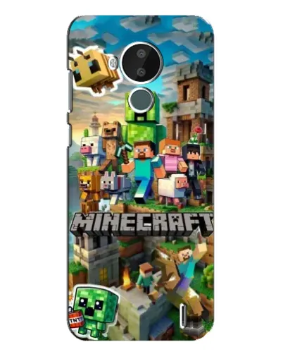 Чехол для Nokia C30 с картинкой «Замок Minecraft» Чехол для Nokia C30 с картинкой «Замок Minecraft»