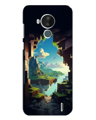 Чехол для Nokia C30 с картинкой «Вид из пещеры» Чехол для Nokia C30 с картинкой «Вид из пещеры»