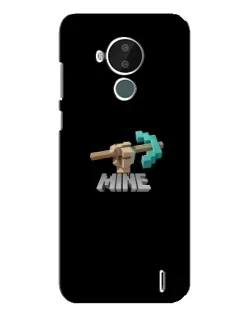 Чехол для Nokia C30 с картинкой «Алмазная кирка»
