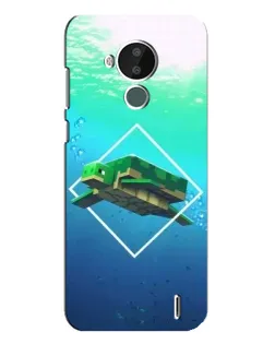 Чехол для Nokia C30 с картинкой «Черепаха Minecraft» Чехол для Nokia C30 с картинкой «Черепаха Minecraft»