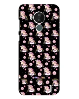 Чехол для Nokia C30 с картинкой «Magic Unicorn паттерн» Чехол для Nokia C30 с картинкой «Magic Unicorn паттерн»