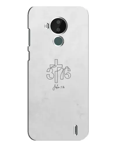 Чехол для Nokia C30 с картинкой «Иоанна 3:16 Крест» Чехол для Nokia C30 с картинкой «Иоанна 3:16 Крест»