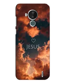 Чехол для Nokia C30 с картинкой «Сияние Имени Jesus»