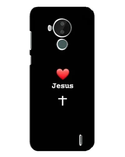 Чехол для Nokia C30 с картинкой «Сердце - Jesus» Чехол для Nokia C30 с картинкой «Сердце - Jesus»