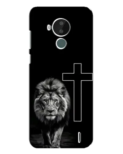 Чехол для Nokia C30 с картинкой «Лев и Крест» Чехол для Nokia C30 с картинкой «Лев и Крест»