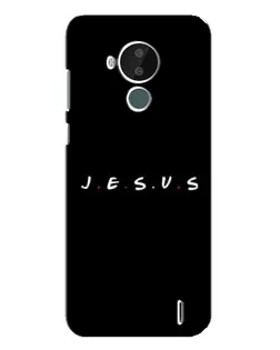 Чехол для Nokia C30 с картинкой «Точки веры J.E.S.U.S.»