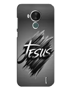 Чехол для Nokia C30 с картинкой «Надпись Jesus Graffiti»