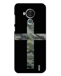Чехол для Nokia C30 с картинкой «Милитари Крест»