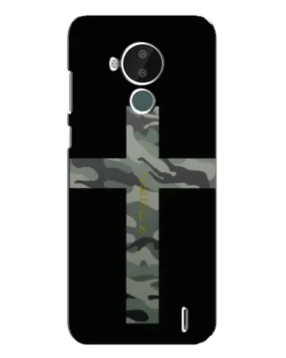 Чехол для Nokia C30 с картинкой «Милитари Крест» Чехол для Nokia C30 с картинкой «Милитари Крест»
