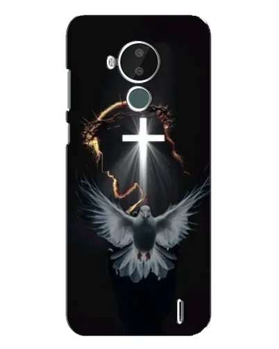 Чехол для Nokia C30 с картинкой «Голубь и Свет» Чехол для Nokia C30 с картинкой «Голубь и Свет»