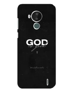 Чехол для Nokia C30 с картинкой «GOD — Бог над всем»