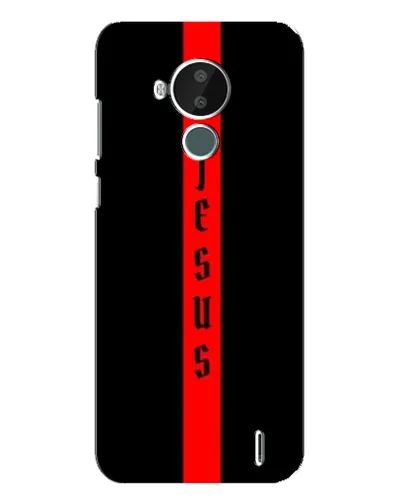 Чехол для Nokia C30 с картинкой «Красная линия веры» Чехол для Nokia C30 с картинкой «Красная линия веры»
