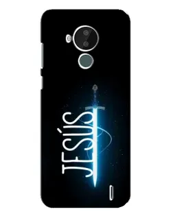 Чехол для Nokia C30 с картинкой «Меч Духа Jesus»