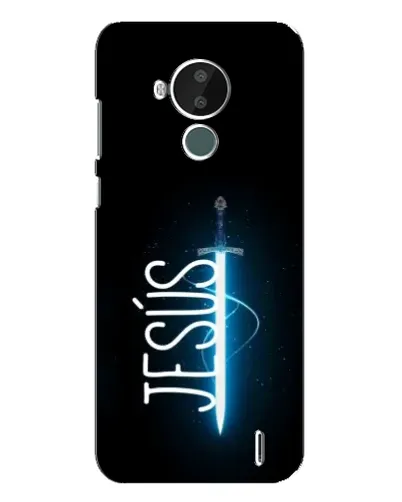 Чехол для Nokia C30 с картинкой «Меч Духа Jesus» Чехол для Nokia C30 с картинкой «Меч Духа Jesus»