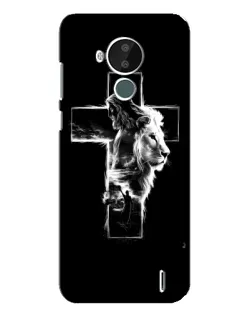 Чехол для Nokia C30 с картинкой «Сияющий крест Jesus» Чехол для Nokia C30 с картинкой «Сияющий крест Jesus»