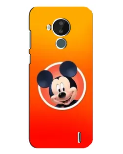 Чехол для Nokia C30 с картинкой «Mickey в круге»
