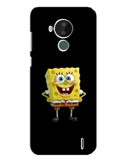 Чехол для Nokia C30 с картинкой «Классический Губка Боб» Чехол для Nokia C30 с картинкой «Классический Губка Боб»