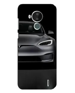 Чехол для Nokia C30 с картинкой «Tesla Model S Look» Чехол для Nokia C30 с картинкой «Tesla Model S Look»