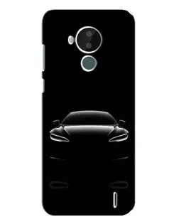 Чехол для Nokia C30 с картинкой «Силуэт Tesla Night» Чехол для Nokia C30 с картинкой «Силуэт Tesla Night»