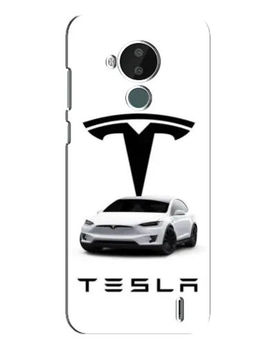 Чехол для Nokia C30 с картинкой «Tesla White Style» Чехол для Nokia C30 с картинкой «Tesla White Style»